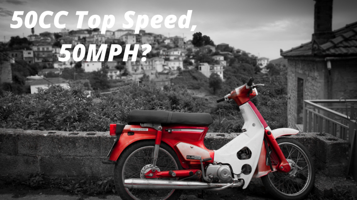 top speed for 50cc scooter