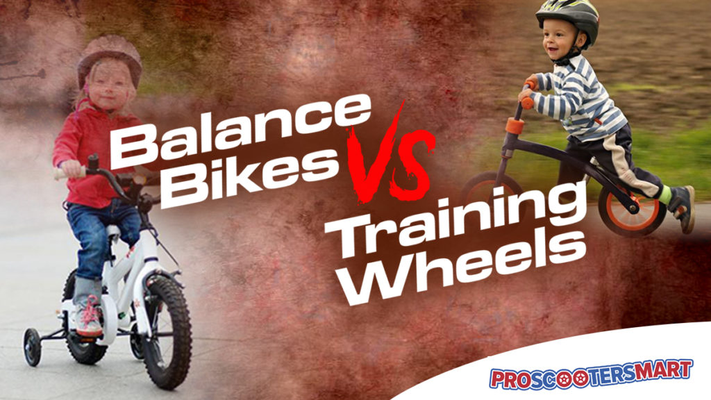 balance bikes vs training wheels