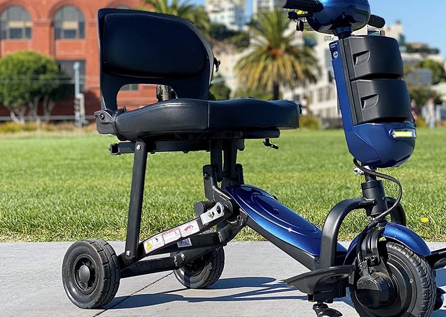 folding mobility scooter